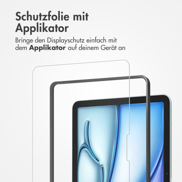 Accezz Glass screenprotector + Applicator Apple iPad Air 11 inch (2025) M3 / (2024) M2 - Afbeelding 10