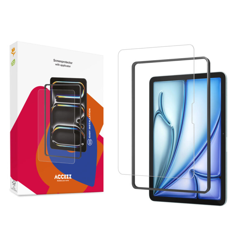 Accezz Glass screenprotector + Applicator Apple iPad Air 11 inch (2025) M3 / (2024) M2 - Afbeelding 5