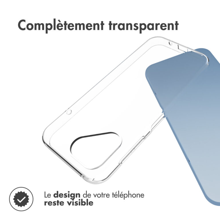 Accezz Clear Backcover Fairphone 5 - Transparant - Afbeelding 9