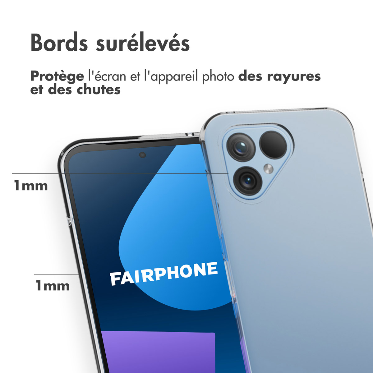 Accezz Clear Backcover Fairphone 5 - Transparant - Afbeelding 8