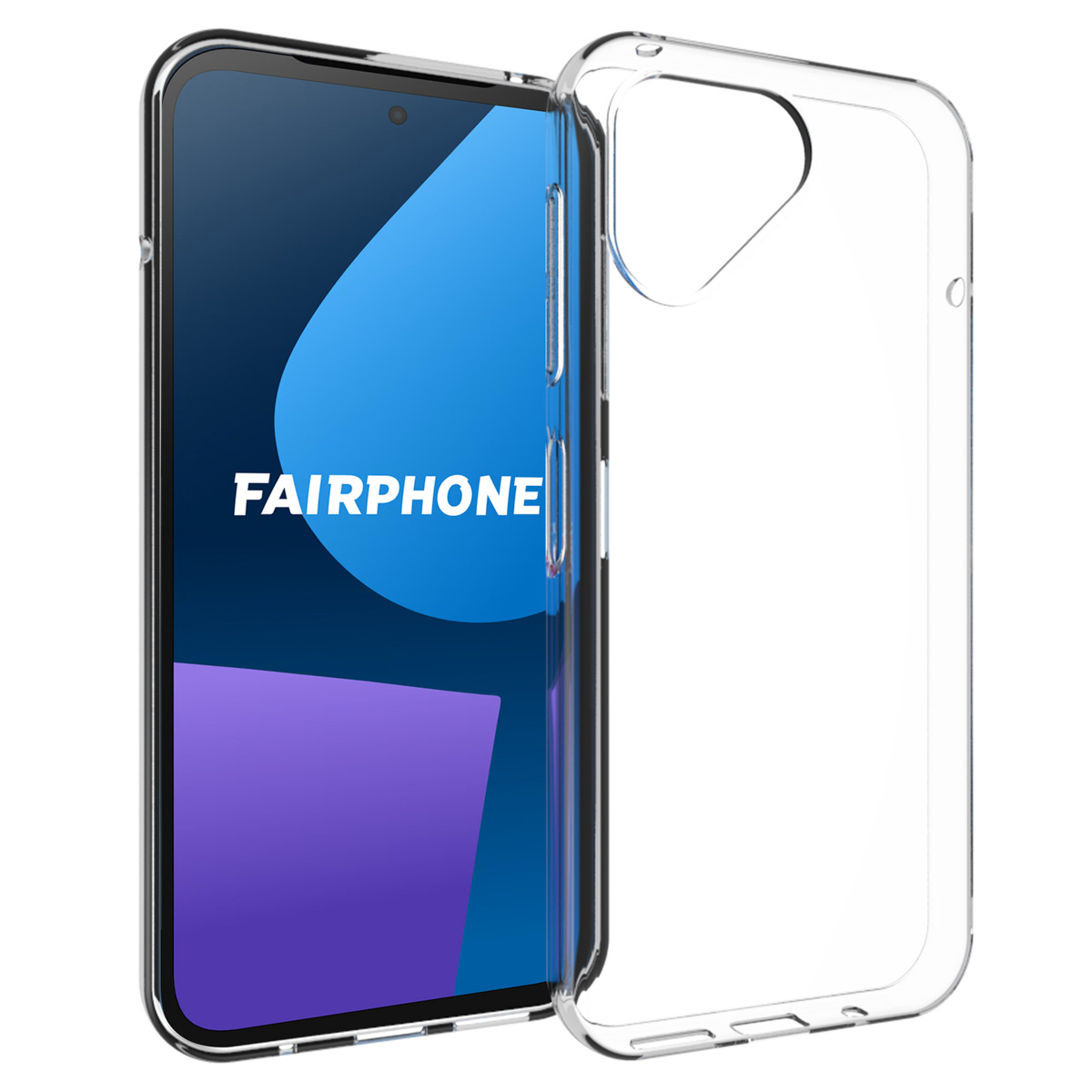 Accezz Clear Backcover Fairphone 5 - Transparant - Afbeelding 3