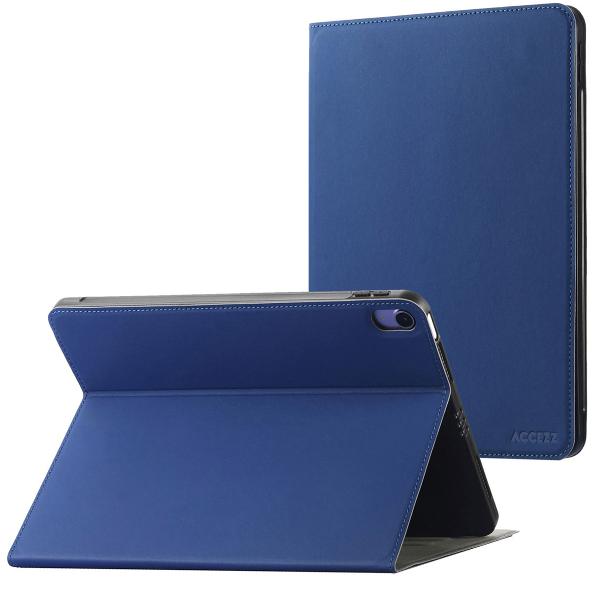 Accezz Classic Tablet Case Apple iPad 11 (2025) 11 inch A16 / iPad 10 (2022) 10.9 inch - Donkerblauw - Afbeelding 2
