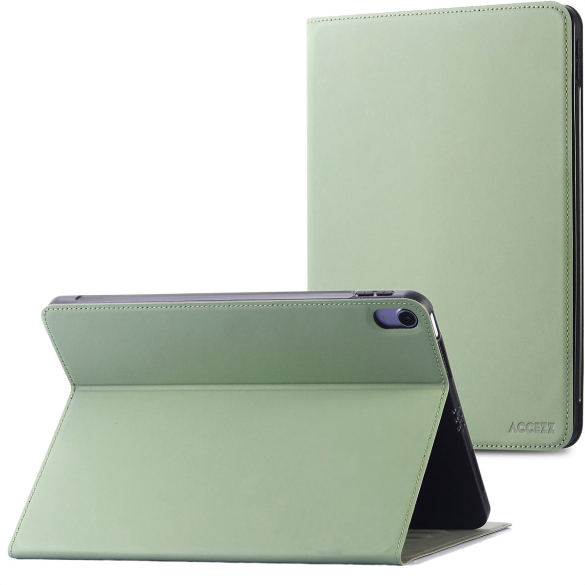 Accezz Classic Tablet Case Apple iPad 11 (2025) 11 inch A16 / iPad 10 (2022) 10.9 inch - Groen - Afbeelding 3