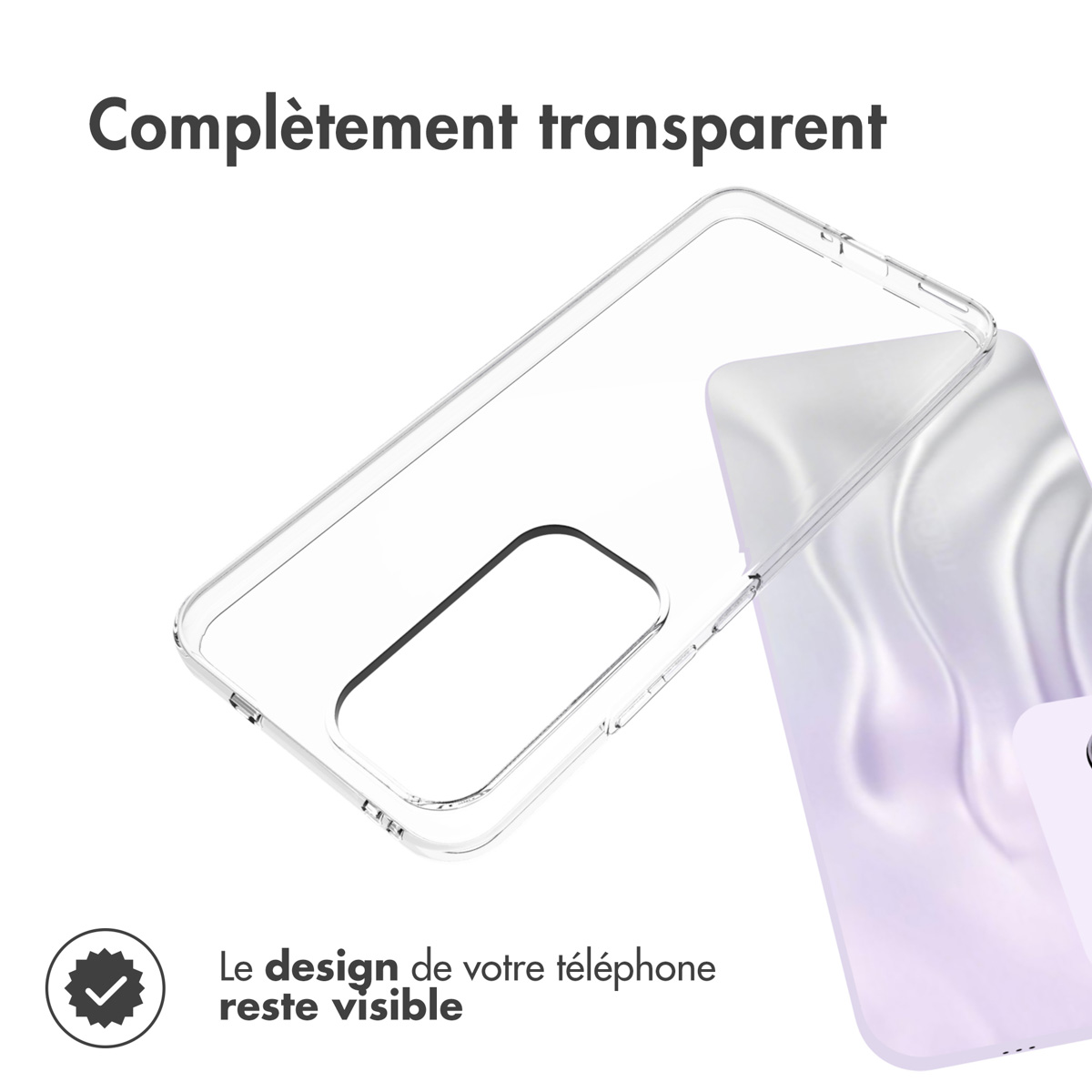 Accezz Clear Backcover Oppo Reno 12 Pro - Transparant - Afbeelding 5