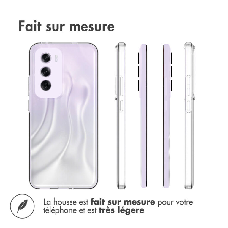 Accezz Clear Backcover Oppo Reno 12 Pro - Transparant - Afbeelding 7
