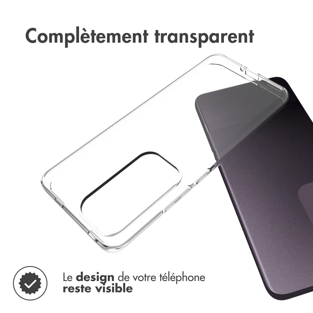 Accezz Clear Backcover Oppo Reno 12 - Transparant - Afbeelding 5