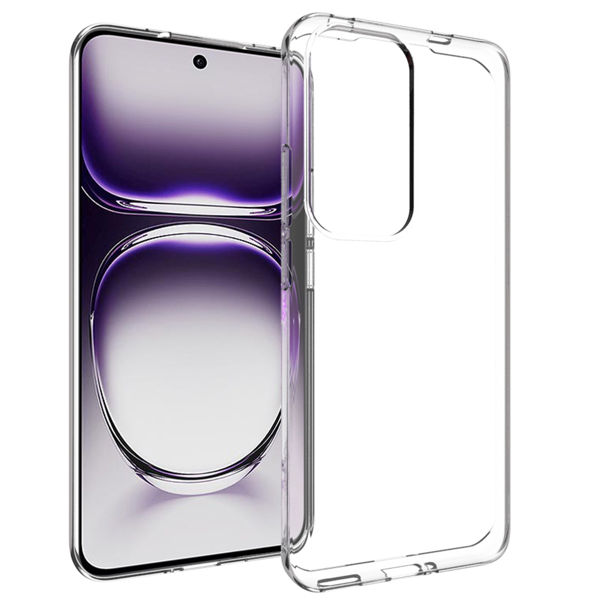 Accezz Clear Backcover Oppo Reno 12 - Transparant - Afbeelding 3