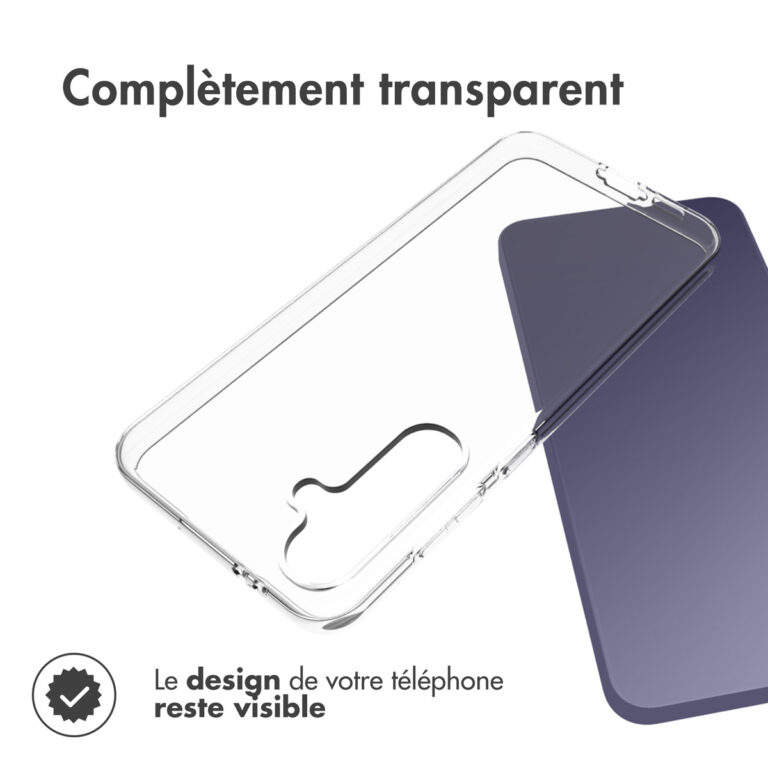 Accezz Clear Backcover Samsung Galaxy S24 FE - Transparant - Afbeelding 9