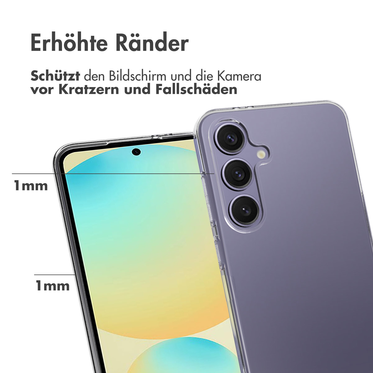 Accezz Clear Backcover Samsung Galaxy S24 FE - Transparant - Afbeelding 7