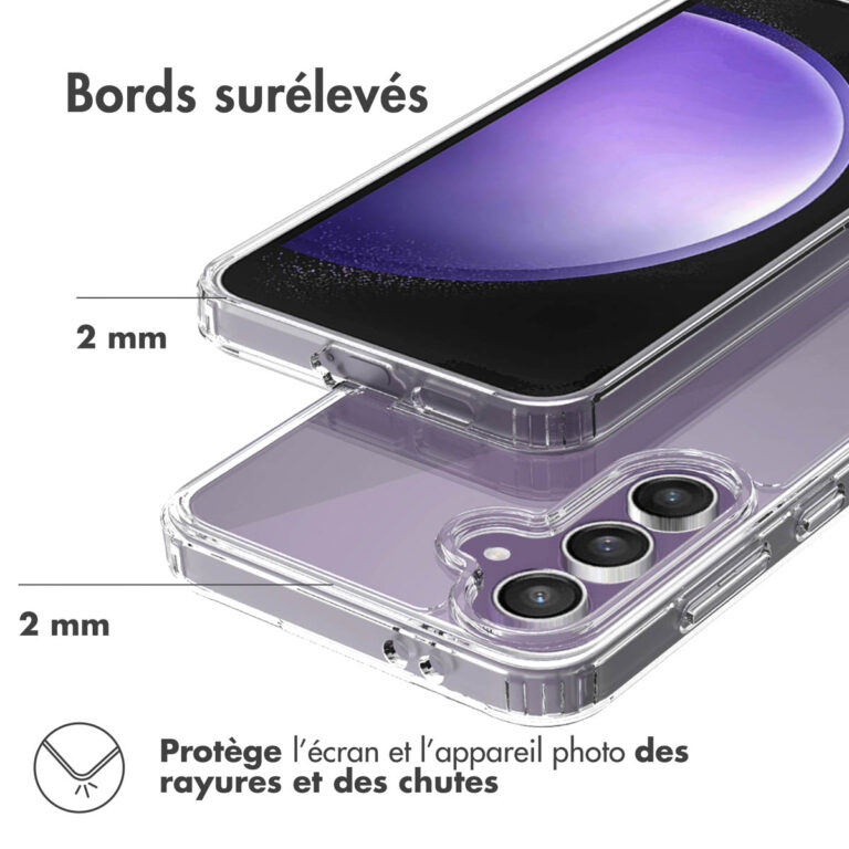 Accezz Xtreme Impact Backcover Samsung Galaxy S24 FE - Transparant - Afbeelding 10