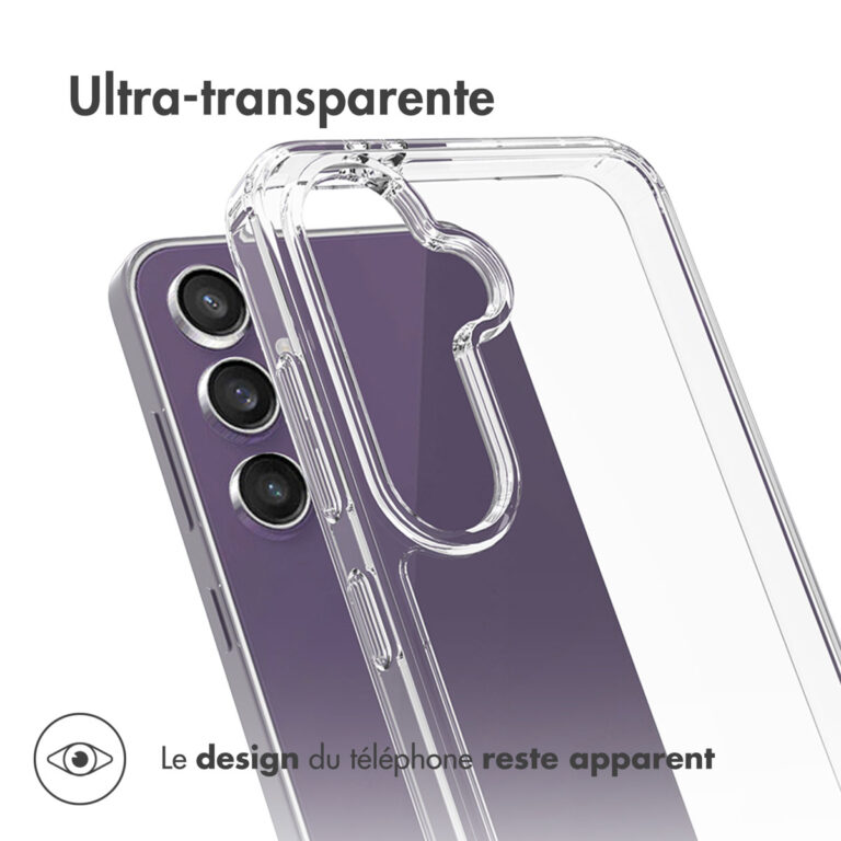Accezz Xtreme Impact Backcover Samsung Galaxy S24 FE - Transparant - Afbeelding 9