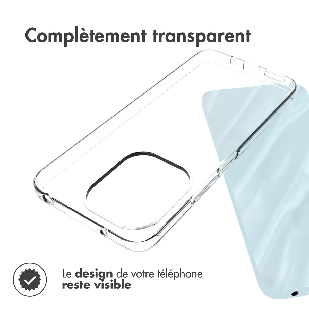 Accezz Clear Backcover Xiaomi Redmi 13 4G - Transparant - Afbeelding 5