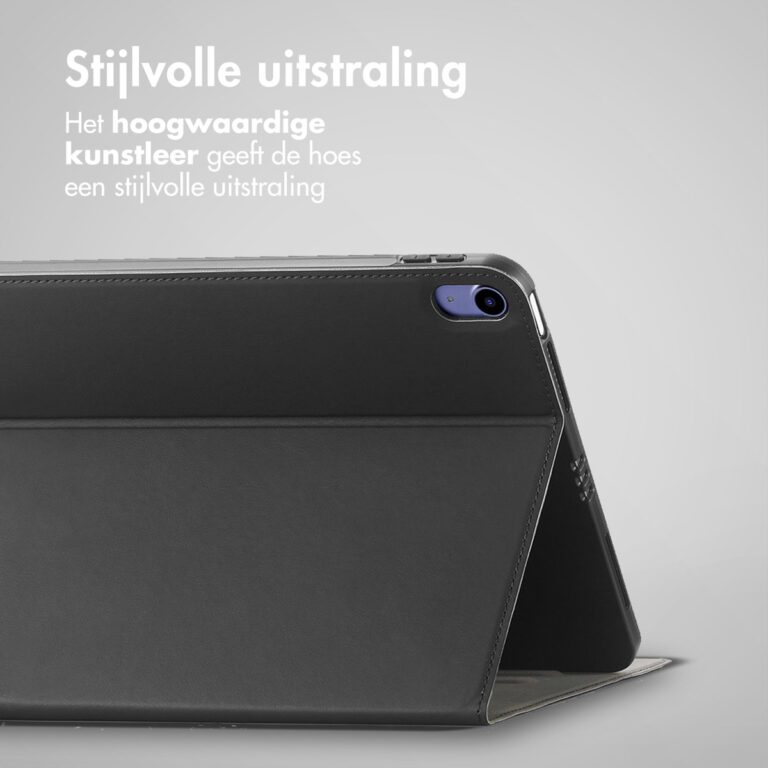 Accezz Classic Tablet Case Apple iPad Mini 7 (2024) / iPad Mini 6 (2021) - Zwart - Afbeelding 9