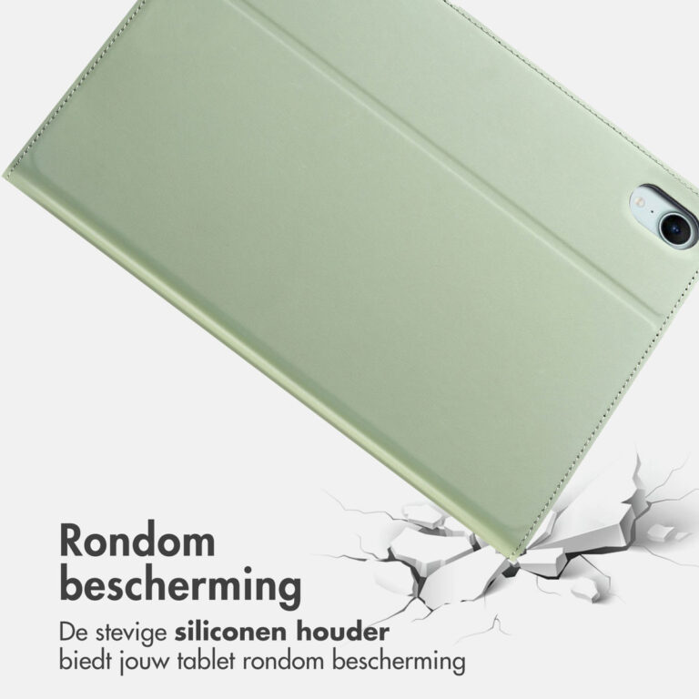 Accezz Classic Tablet Case Apple iPad Mini 7 (2024) / iPad Mini 6 (2021) - Groen - Afbeelding 9