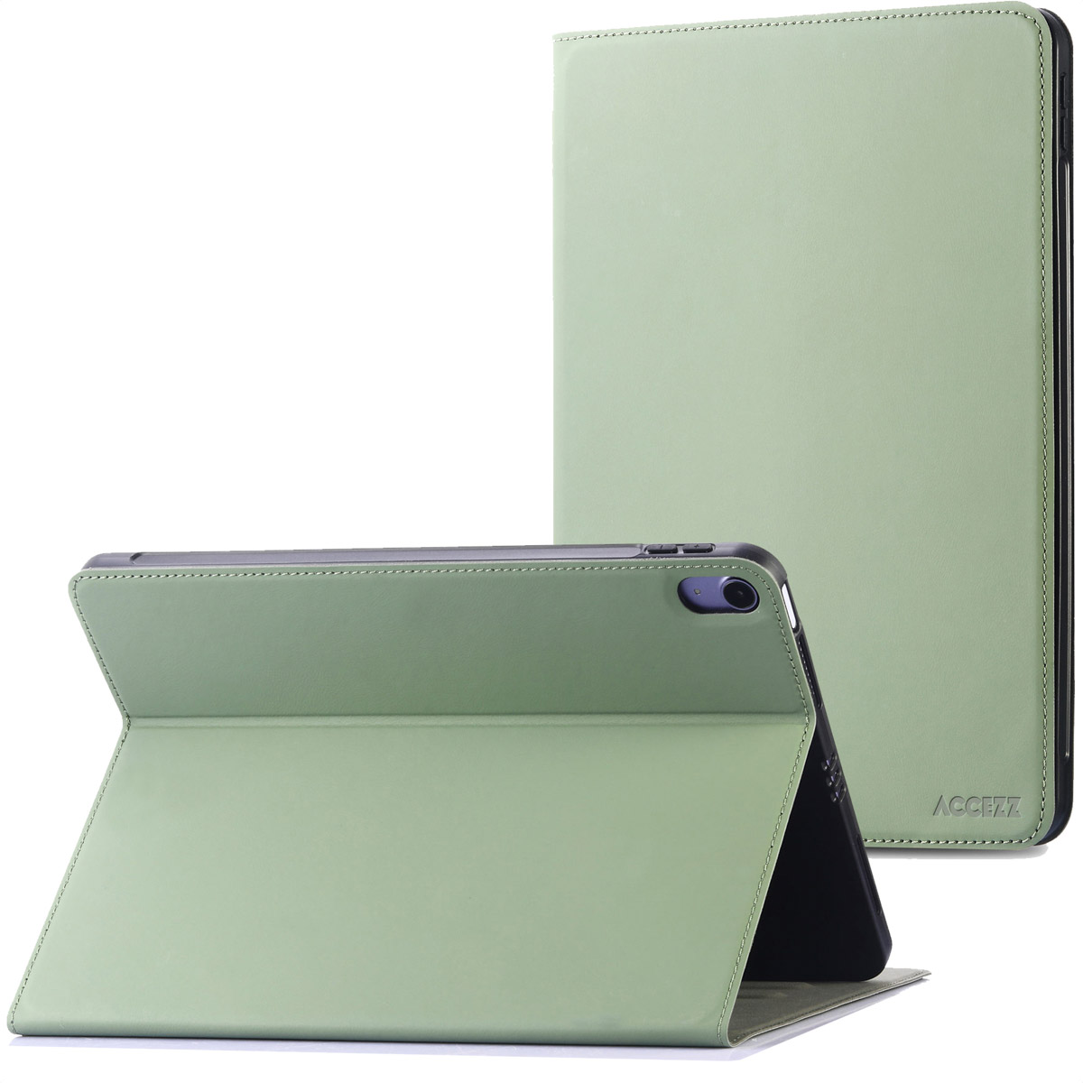 Accezz Classic Tablet Case Apple iPad Mini 7 (2024) / iPad Mini 6 (2021) - Groen - Afbeelding 2