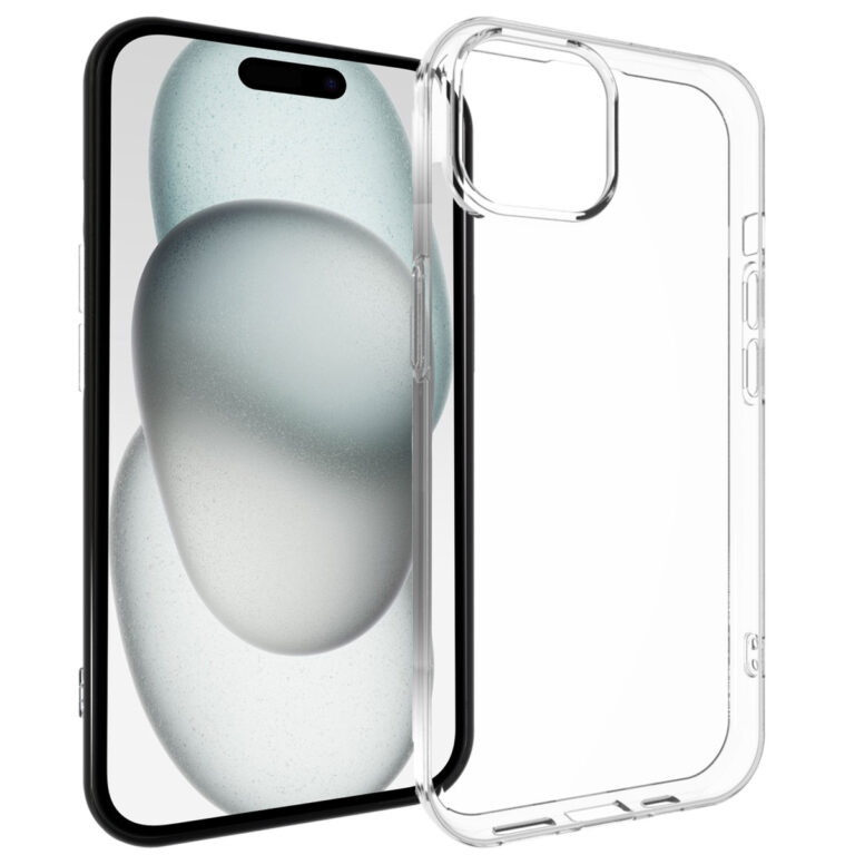 Accezz Clear Backcover Apple iPhone 15 - Transparant - Afbeelding 6