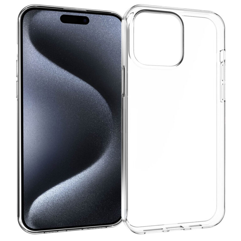 Accezz Clear Backcover Apple iPhone 15 Pro Max - Transparant - Afbeelding 6