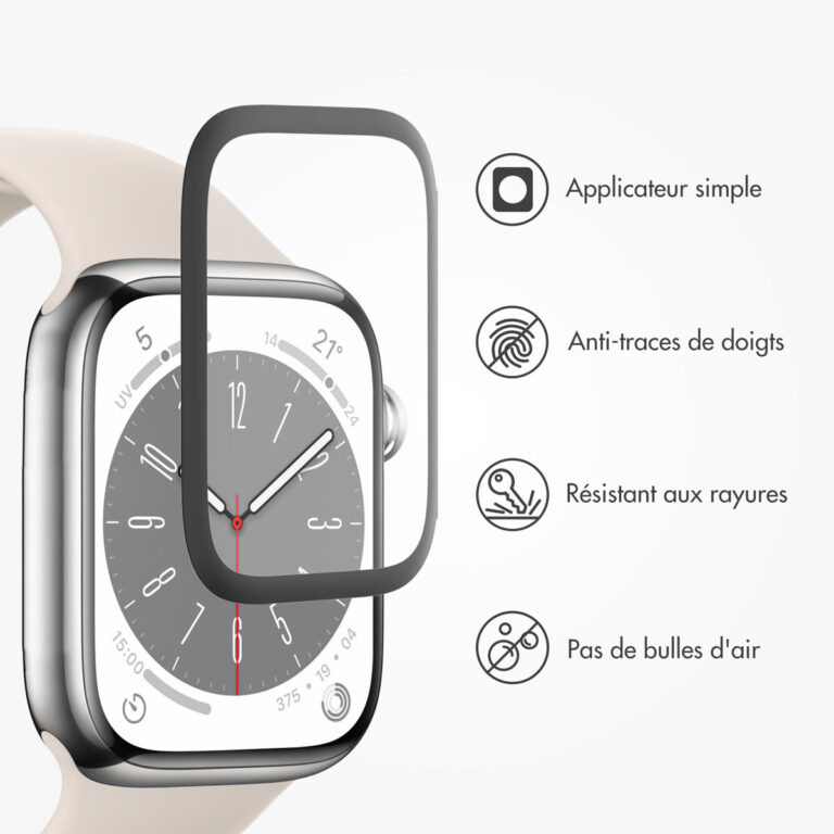 Accezz 2x Screenprotector met applicator Apple Watch Series 10 - 42 mm - Afbeelding 10