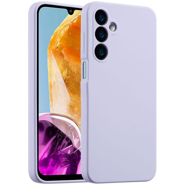 Accezz Liquid Silicone Backcover Samsung Galaxy A16 - Paars - Afbeelding 10