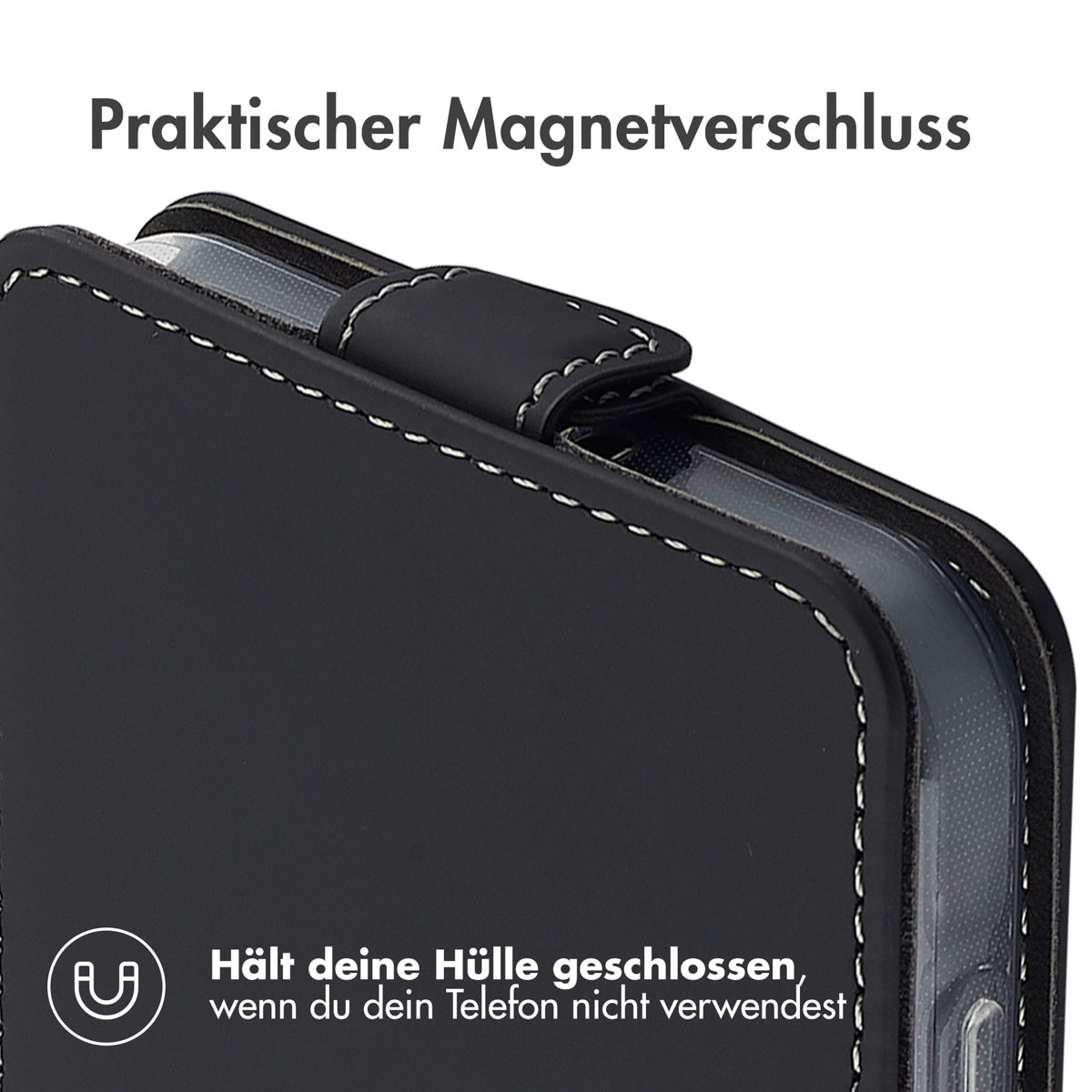 Accezz Flipcase Samsung Galaxy A16 - Zwart - Afbeelding 4