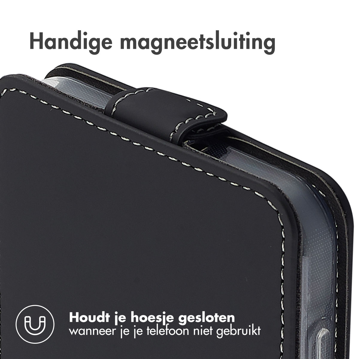 Accezz Flipcase Samsung Galaxy A16 - Zwart - Afbeelding 5