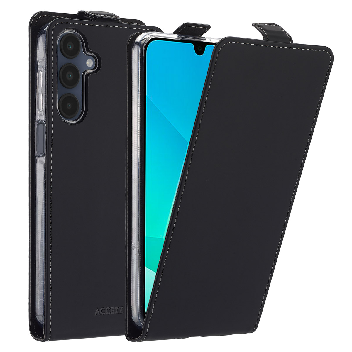 Accezz Flipcase Samsung Galaxy A16 - Zwart - Afbeelding 2