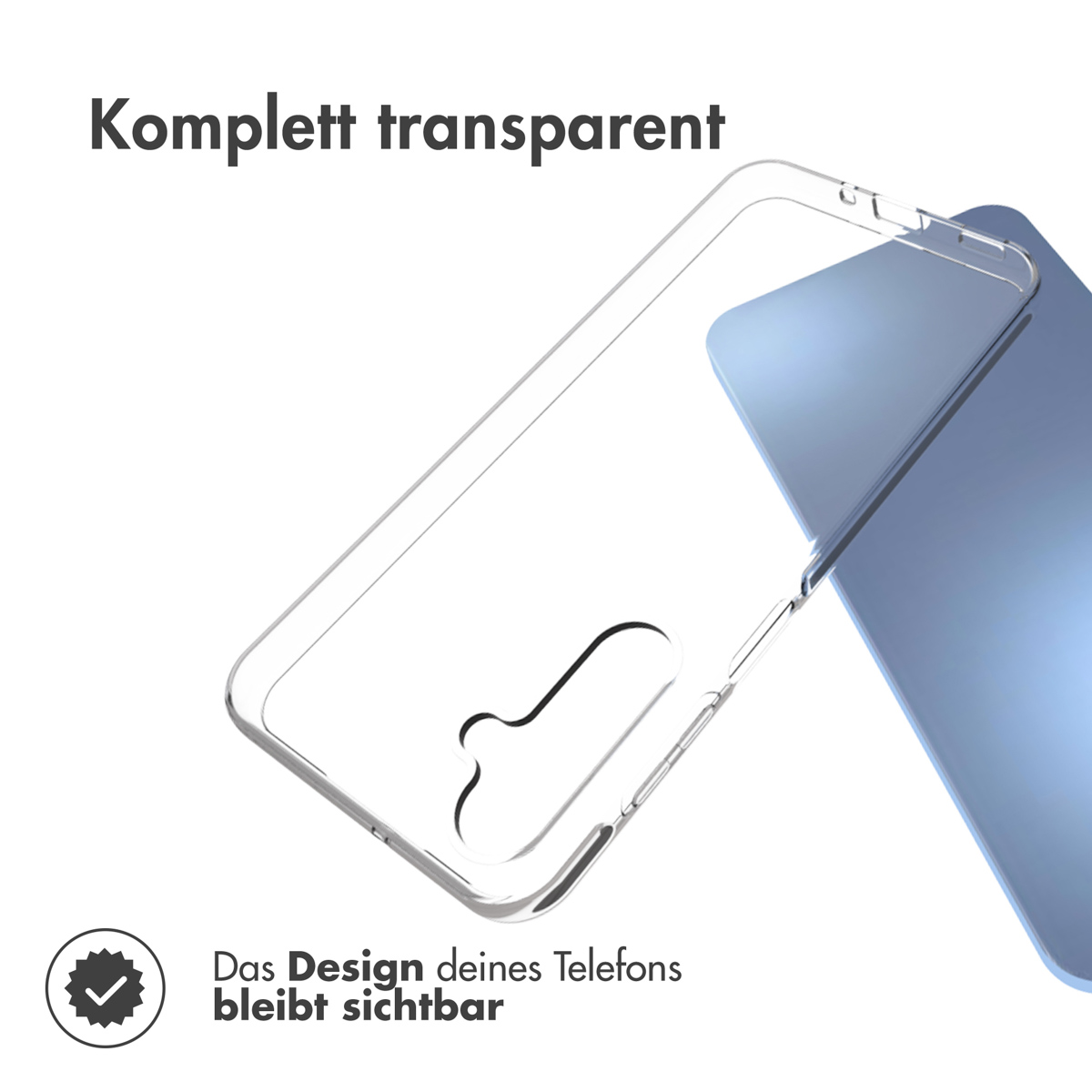 Accezz Clear Backcover Samsung Galaxy A16 - Transparant - Afbeelding 4