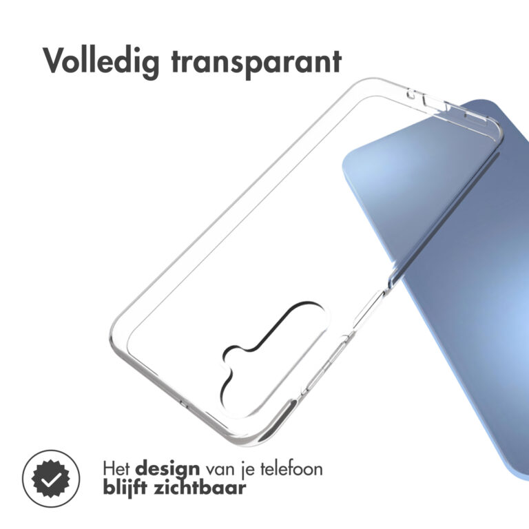 Accezz Clear Backcover Samsung Galaxy A16 - Transparant - Afbeelding 5
