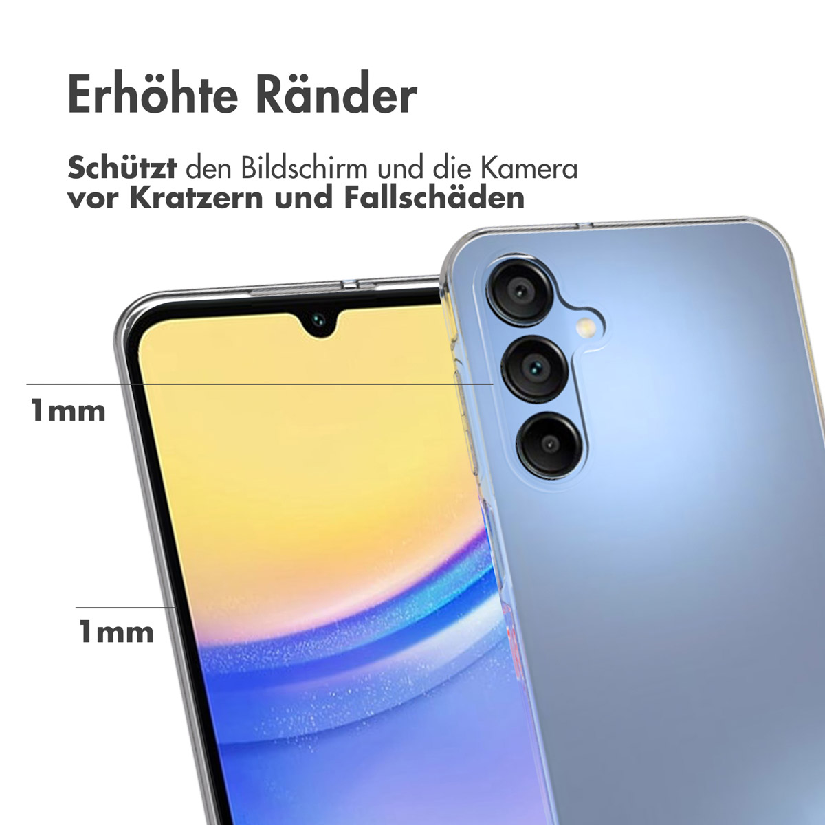 Accezz Clear Backcover Samsung Galaxy A16 - Transparant - Afbeelding 7