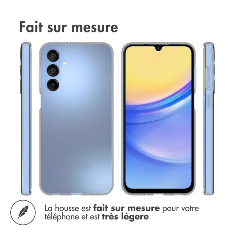 Accezz Clear Backcover Samsung Galaxy A16 - Transparant - Afbeelding 7