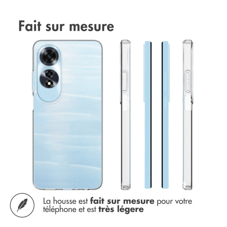 Accezz Clear Backcover Oppo A60 4G - Transparant - Afbeelding 7