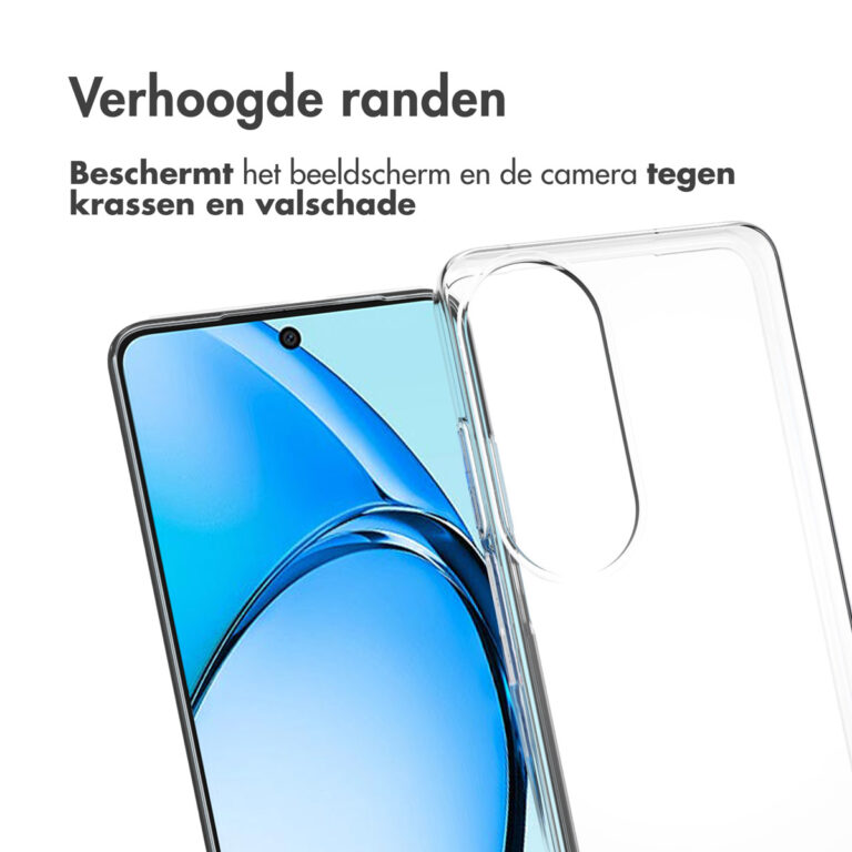 Accezz Clear Backcover Oppo A60 4G - Transparant - Afbeelding 3