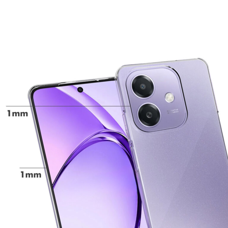 Accezz Clear Backcover Oppo A40 / A40M / A60 5G - Transparant - Afbeelding 8