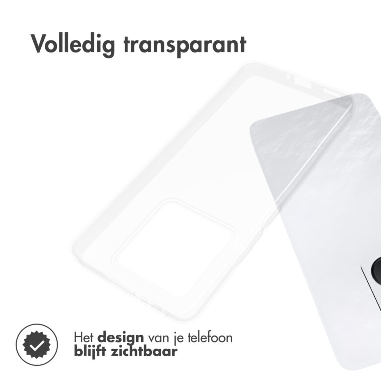Accezz Clear Backcover Xiaomi 14T - Transparant - Afbeelding 5