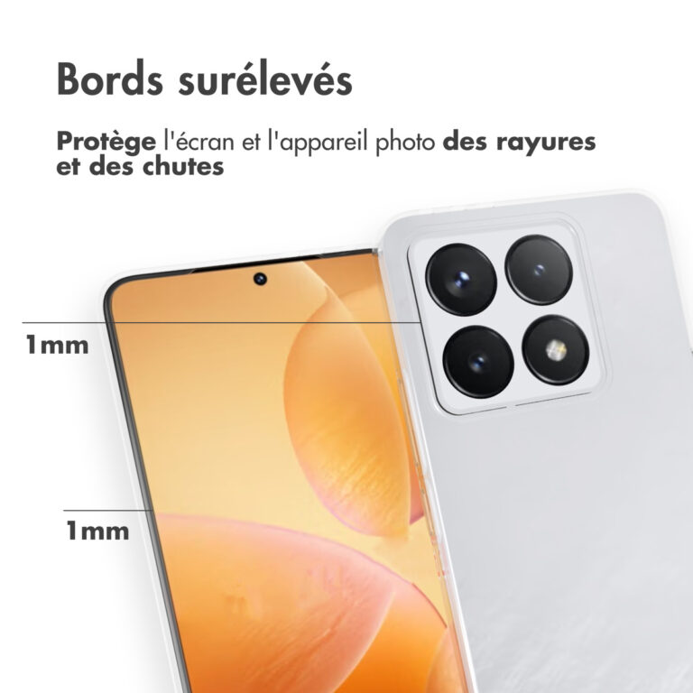 Accezz Clear Backcover Xiaomi 14T - Transparant - Afbeelding 7