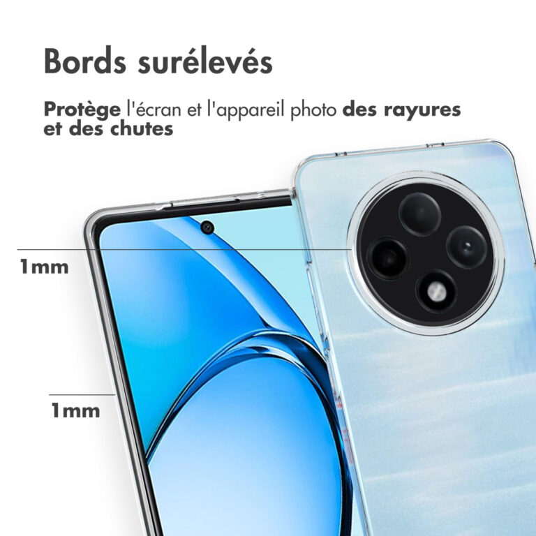 Accezz Clear Backcover Oppo Reno 12F 5G - Transparant - Afbeelding 7