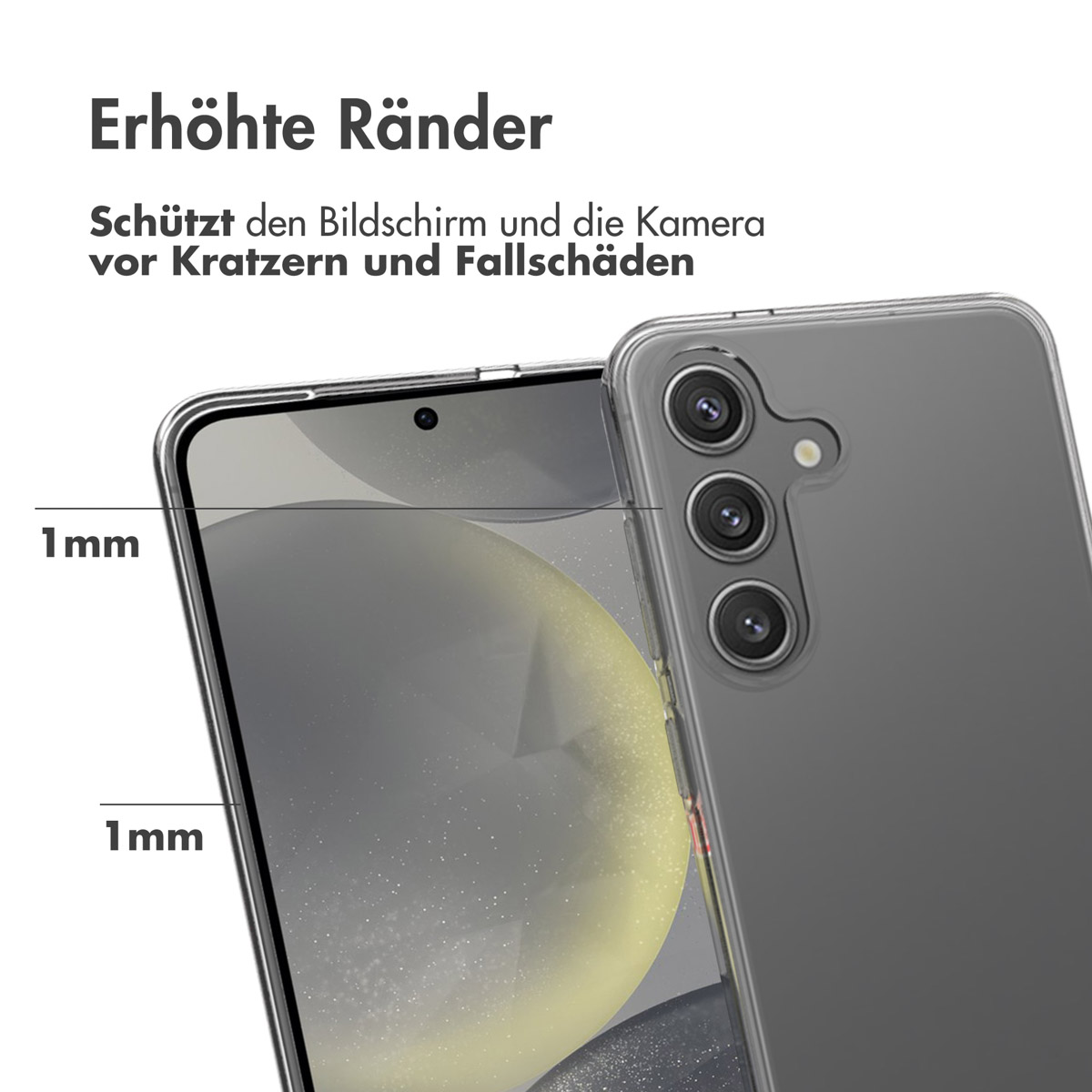 Accezz Clear Backcover Samsung Galaxy S25 - Transparant - Afbeelding 7