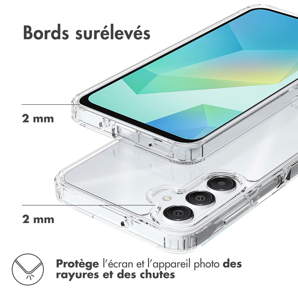 Accezz Xtreme Impact Backcover Samsung Galaxy A16 - Transparant - Afbeelding 8