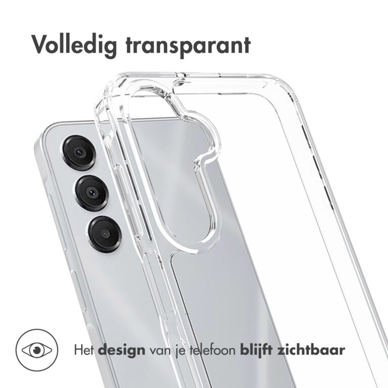 Accezz Xtreme Impact Backcover Samsung Galaxy A16 - Transparant - Afbeelding 4