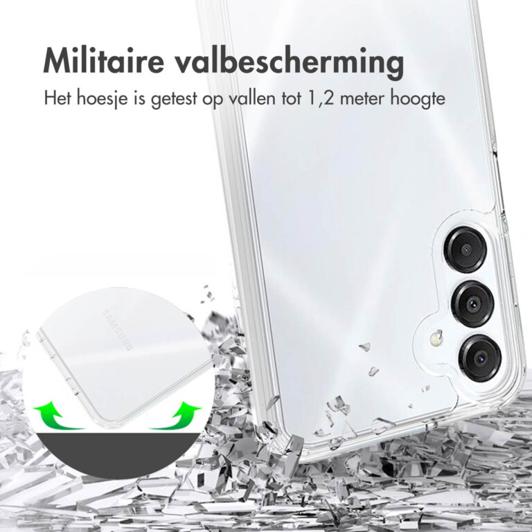 Accezz Xtreme Impact Backcover Samsung Galaxy A16 - Transparant - Afbeelding 2