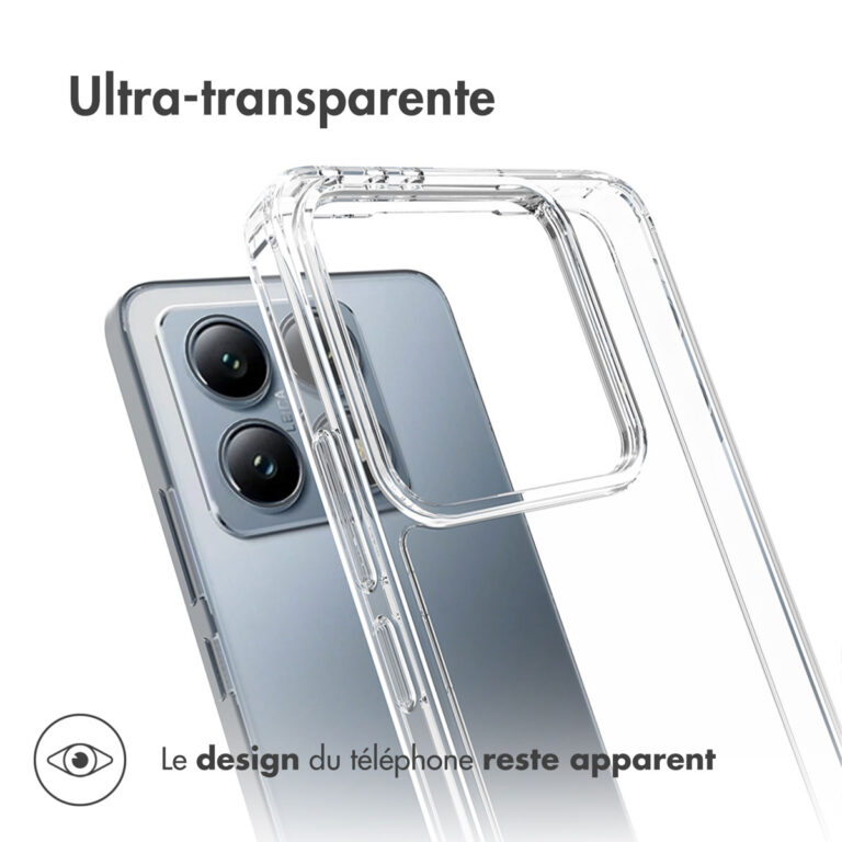 Accezz Xtreme Impact Backcover voor de Xiaomi 14T - Transparant - Afbeelding 9