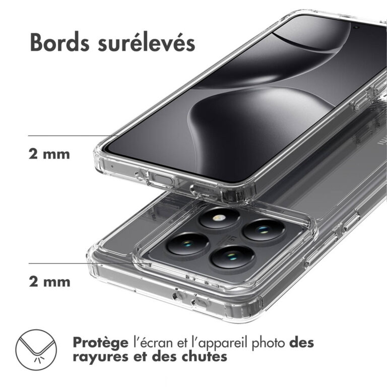 Accezz Xtreme Impact Backcover Xiaomi 14T Pro - Transparant - Afbeelding 10