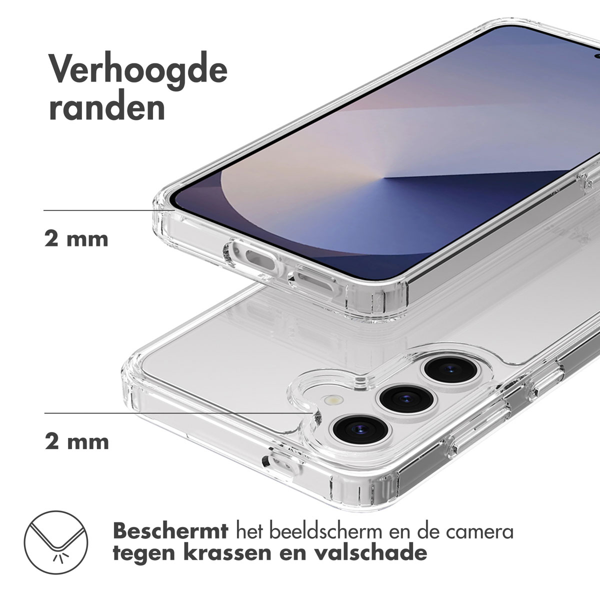 Accezz Xtreme Impact Backcover Samsung Galaxy S25 - Transparant - Afbeelding 7