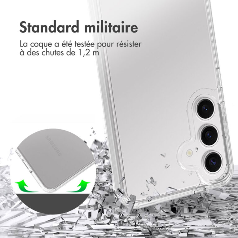 Accezz Xtreme Impact Backcover Samsung Galaxy S25 - Transparant - Afbeelding 7
