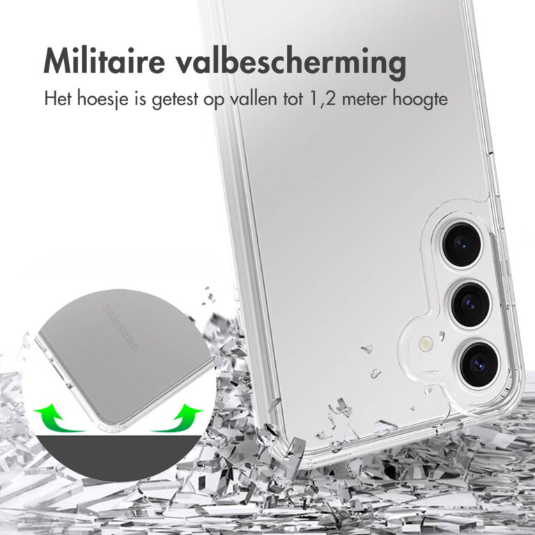 Accezz Xtreme Impact Backcover Samsung Galaxy S25 - Transparant - Afbeelding 2