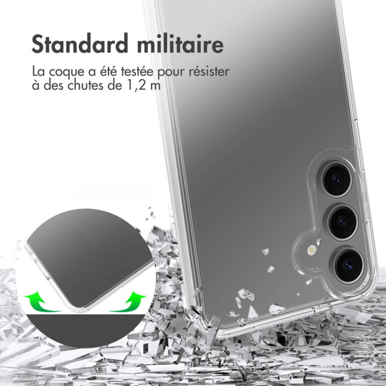 Accezz Xtreme Impact Backcover Samsung Galaxy S25 Plus - Transparant - Afbeelding 7