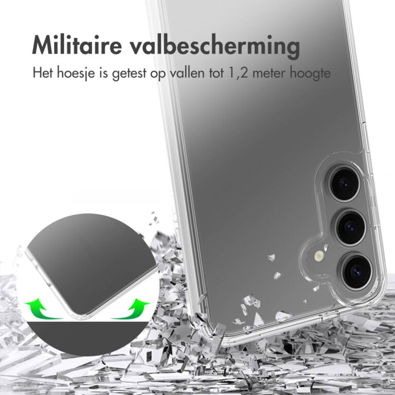 Accezz Xtreme Impact Backcover Samsung Galaxy S25 Plus - Transparant - Afbeelding 2