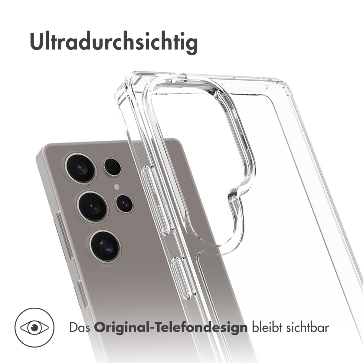 Accezz Xtreme Impact Backcover Samsung Galaxy S25 Ultra - Transparant - Afbeelding 10