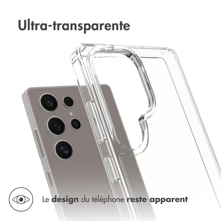 Accezz Xtreme Impact Backcover Samsung Galaxy S25 Ultra - Transparant - Afbeelding 9