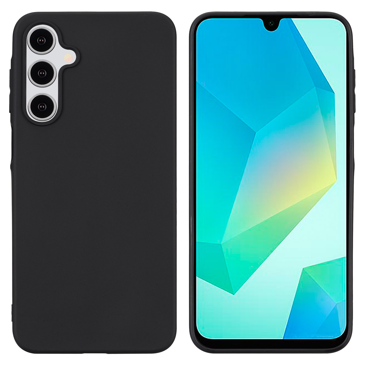 Accezz Color Backcover Samsung Galaxy A16 - Zwart - Afbeelding 3